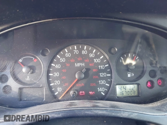 2002 Ford Focus LX with VIN 1FAFP33P42W102620, listed as a IAAI auction lot 41811223 with 167,008 mi miles and . Bid and sale history available at DreamBid. Image 7.