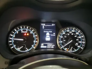 2019 Infiniti Q50 3.0t Signature Edition with VIN JN1EV7AP7KM540939, listed as a Copart auction lot 50421915 with 62,887 mi miles and Clean Title. Bid and sale history available at carsss.com. Image 9.