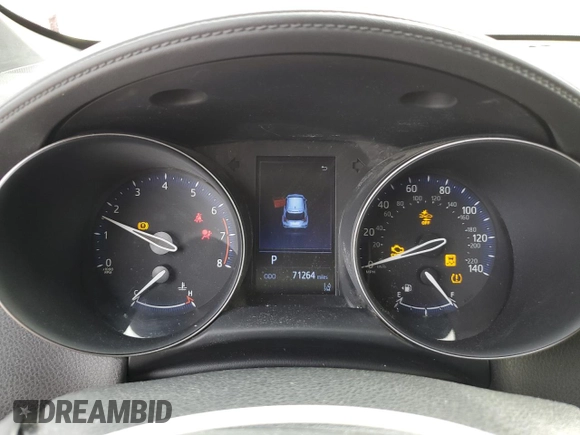 2019 Toyota C-HR XLE with VIN JTNKHMBX5K1061534, listed as a Copart auction lot 48061665 with 71,264 mi miles and Salvage Title. Bid and sale history available at DreamBid. Image 9.