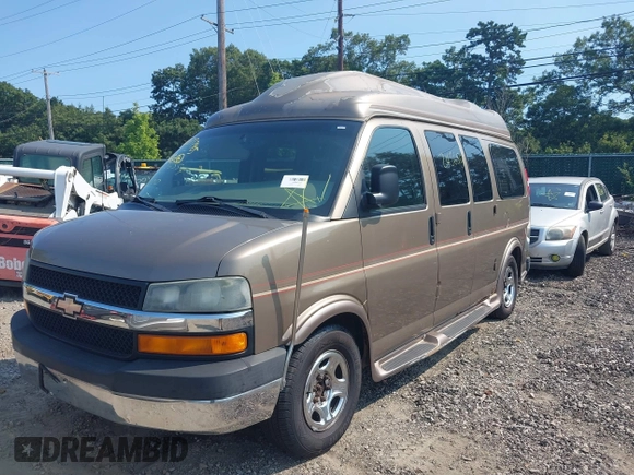 2003 Chevrolet Express Cargo YF7 Upfitter with VIN 1GBFH15T031172897, listed as a IAAI auction lot 40272905 with Not provided miles and . Bid and sale history available at DreamBid. Image 2.
