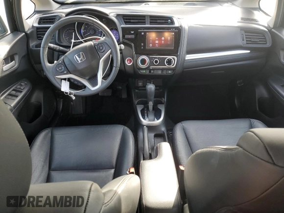 2017 Honda Fit EX-L with VIN 3HGGK5H87HM703475, listed as a Copart auction lot 89144625 with 63,911 mi miles and Salvage Title. Bid and sale history available at DreamBid. Image 8.
