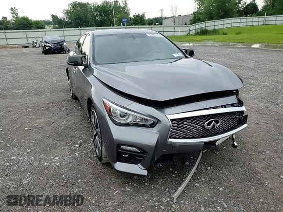 2015 Infiniti Q50 Premium z VIN JN1BV7AR3FM392685, wystawiony jako Copart lot #63233075 z przebiegiem 71 164 mil mil oraz Szkoda całkowita • Salvage title. Historia ofert i sprzedaży dostępna na DreamBid. Obrazek 14.