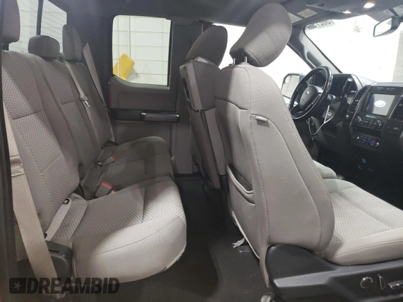 2018 Ford F-150 XL with VIN 1FTEX1EB5JKG11021, listed as a Copart auction lot 56279835 with 72,232 mi miles and Salvage title. Bid and sale history available at DreamBid. Image 10.