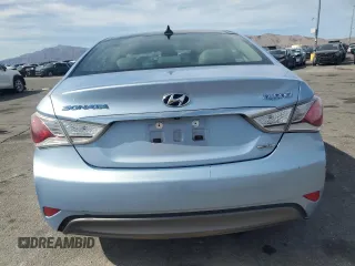 2015 Hyundai Sonata Hybrid Limited with VIN KMHEC4A48FA128958, listed as a Copart auction lot 49995725 with 100,631 mi miles and Salvage Title. Bid and sale history available at carsss.com. Image 6.