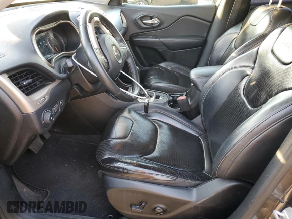 2017 Jeep Cherokee Limited with VIN 1C4PJLDS1HW547439, listed as a Copart auction lot 49099905 with 126,372 mi miles and Salvage Title. Bid and sale history available at carsss.com. Image 7.