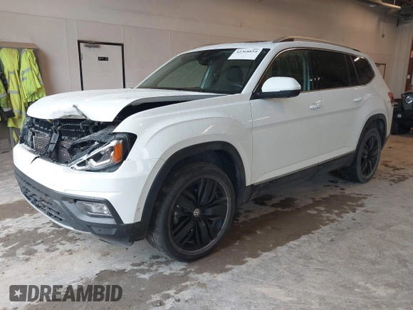 2018 Volkswagen Atlas SEL Premium with VIN 1V2NR2CA3JC594822, listed as a IAAI auction lot 42368854 with 60,688 mi miles and . Bid and sale history available at DreamBid. Image 19.