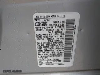 2013 Nissan Murano SL with VIN JN8AZ1MW1DW315816, listed as a IAAI auction lot 41818866 with 94,701 mi miles. Bid and sale history available at carsss.com. Image 9.
