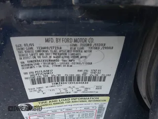 2005 Ford Freestyle SE with VIN 1FMZK041X5GA40830, listed as a IAAI auction lot 42323519 with Not provided miles and . Bid and sale history available at DreamBid. Image 9.