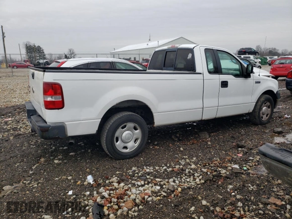 2005 Ford F-150 XL with VIN 1FTPF12515NA54123, listed as a Copart auction lot 84627684 with 176,480 mi miles and Salvage Title. Bid and sale history available at carsss.com. Image 3.