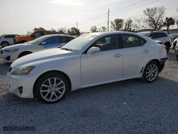 2013 Lexus IS 250 with VIN JTHCF5C29D5063028, listed as a Copart auction lot 49708045 with 126,351 mi miles and Salvage Title. Bid and sale history available at carsss.com. Image 1.