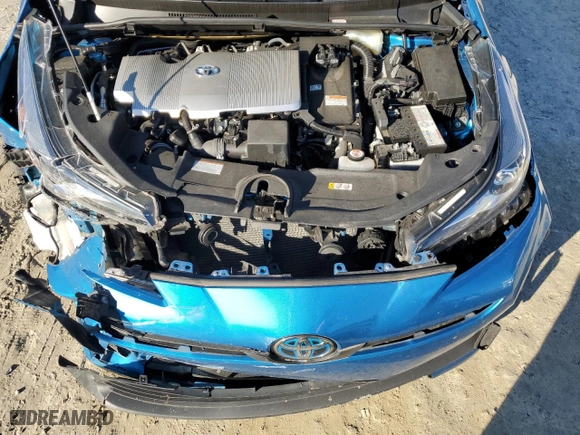 2022 Toyota Prius L Eco with VIN JTDKAMFU8N3157269, listed as a Copart auction lot 83969024 with 40,386 mi miles and Non Repairable. Bid and sale history available at carsss.com. Image 11.