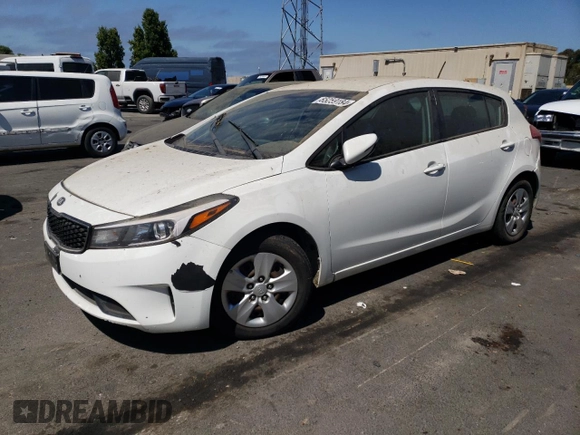 2017 Kia Forte LX with VIN KNAFK5A84H5681149, listed as a Copart auction lot 63408704 with 76,210 mi miles and Clean Title. Bid and sale history available at carsss.com. Image 1.