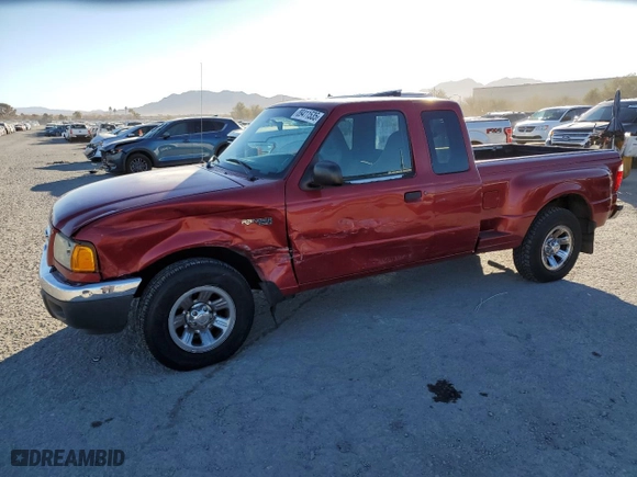 2002 Ford Ranger XL Fleet with VIN 1FTYR44U62TA37293, listed as a Copart auction lot 89411535 with 149,061 mi miles and Salvage Title. Bid and sale history available at carsss.com. Image 1.