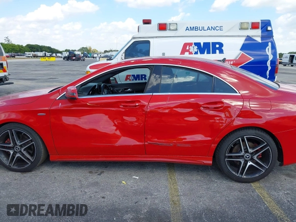 2018 Mercedes-Benz CLA 250 with VIN WDDSJ4EBXJN545852, listed as a IAAI auction lot 41702396 with 84,414 mi miles and . Bid and sale history available at DreamBid. Image 14.