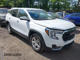 2024 GMC Terrain SLE z VIN 3GKALMEG0RL321792, wystawiony jako IAAI lot #42298569 z przebiegiem 29 899 mil mil oraz . Historia ofert i sprzedaży dostępna na DreamBid. Obrazek 1.