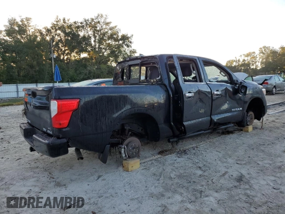 2023 Nissan Titan SV with VIN 1N6AA1ED5PN114394, listed as a Copart auction lot 75536914 with Not provided miles and Non repairable. Bid and sale history available at DreamBid. Image 3.