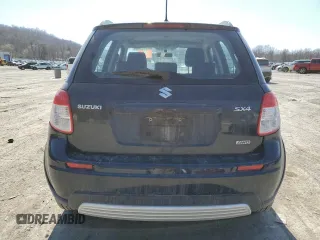 2008 Suzuki SX4 with VIN JS2YB413985100650, listed as a Copart auction lot 48760345 with 104,724 mi miles and Salvage Title. Bid and sale history available at DreamBid. Image 6.