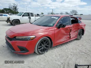 2023 Honda Civic Sport z VIN 2HGFE2F5XPH512012, wystawiony jako Copart lot #54077285 z przebiegiem 39 011 mil mil oraz Szkoda całkowita • Salvage title. Historia ofert i sprzedaży dostępna na DreamBid. Obrazek 1.
