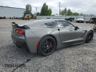 2015 Chevrolet Corvette 2LT with VIN 1G1YD2D79F5102718, listed as a Copart auction lot 70879204 with 85,080 mi miles and Salvage Title. Bid and sale history available at carsss.com. Image 3.