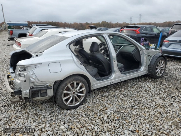 2020 Infiniti Q50 3.0t PURE with VIN JN1EV7AP7LM203642, listed as a Copart auction lot 82875694 with 55,727 mi miles and Salvage Title. Bid and sale history available at carsss.com. Image 3.