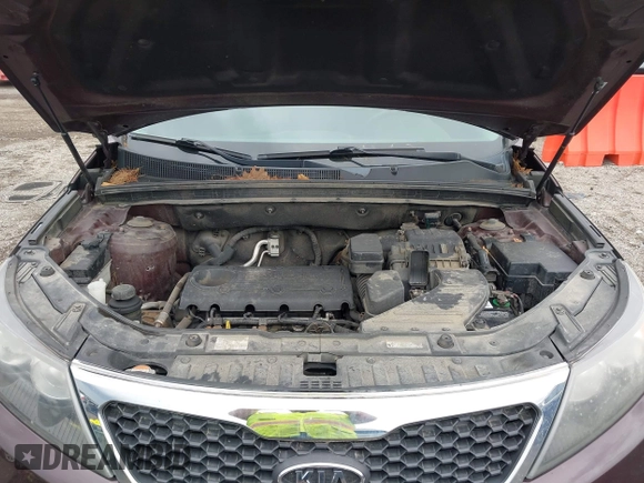 2012 Kia Sorento LX with VIN 5XYKT3A17CG232232, listed as a IAAI auction lot 42086474 with 134,734 mi miles. Bid and sale history available at carsss.com. Image 10.