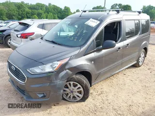 2019 Ford Transit Connect XLT with VIN NM0GS9F2XK1427203, listed as a IAAI auction lot 42265074 with 106,005 mi miles and . Bid and sale history available at DreamBid. Image 17.