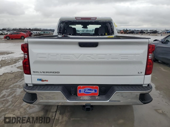 2025 Chevrolet Silverado 1500 LT with VIN 2GCPACED3S1108659, listed as a Copart auction lot 44989045 with 749 mi miles and Salvage Title. Bid and sale history available at DreamBid. Image 6.