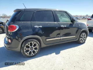 2014 FIAT 500L Trekking with VIN ZFBCFADH5EZ011034, listed as a Copart auction lot 48040235 with Not Provided miles and Clean Title. Bid and sale history available at DreamBid. Image 3.