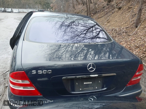 2001 Mercedes-Benz S-Class with VIN WDBNG75J31A212574, listed as a IAAI auction lot 41678906 with 109,716 mi miles. Bid and sale history available at carsss.com. Image 17.