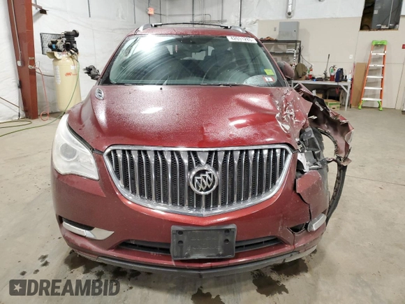 2017 Buick Enclave Leather with VIN 5GAKVBKD3HJ210489, listed as a Copart auction lot 42031285 with 91,154 mi miles and Salvage Title. Bid and sale history available at DreamBid. Image 5.