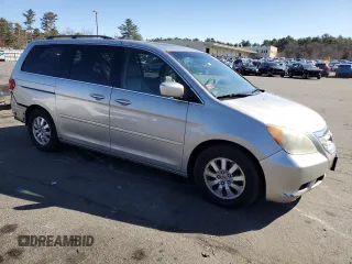 2008 Honda Odyssey EX-L with VIN 5FNRL38788B050806, listed as a Copart auction lot 48133055 with 199,521 mi miles and Salvage Title. Bid and sale history available at carsss.com. Image 4.