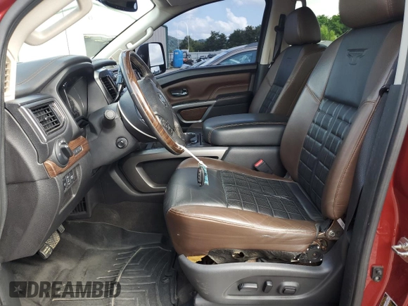 2016 Nissan Titan Pro-4X z VIN 1N6BA1F49GN500013, wystawiony jako Copart lot #67043695 z przebiegiem 93 034 mil mil oraz Nie do naprawy • Non repairable. Historia ofert i sprzedaży dostępna na DreamBid. Obrazek 7.