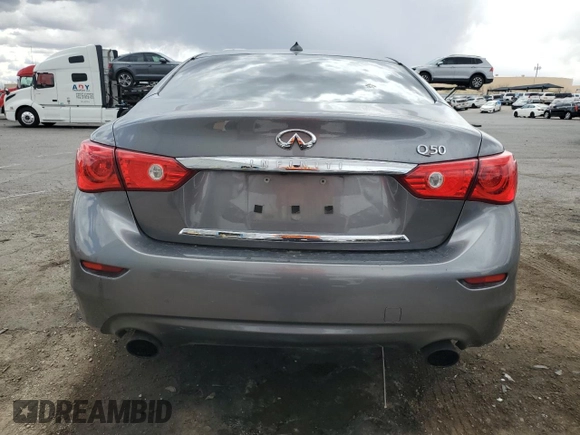 2017 Infiniti Q50 Premium z VIN JN1EV7AP3HM734425, wystawiony jako Copart lot #51866275 z przebiegiem 160 813 mil mil oraz Szkoda całkowita • Salvage title. Historia ofert i sprzedaży dostępna na DreamBid. Obrazek 6.
