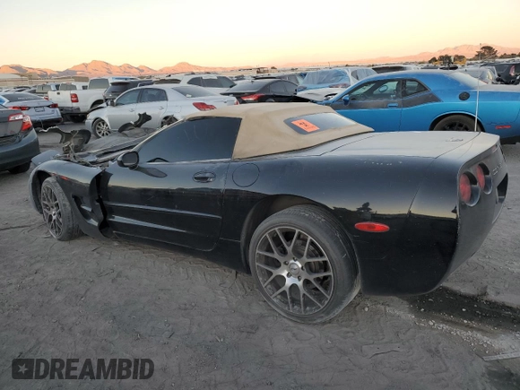 2003 Chevrolet Corvette with VIN 1G1YY32G435134775, listed as a Copart auction lot 88533255 with 71,124 mi miles and Salvage Title. Bid and sale history available at carsss.com. Image 2.