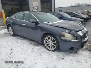 2009 Nissan Maxima SV with VIN 1N4AA51E79C830551, listed as a Copart auction lot 86304844 with 184,949 mi miles and Salvage Title. Bid and sale history available at DreamBid. Image 4.