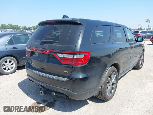 2017 Dodge Durango GT z VIN 1C4RDHDG2HC878489, wystawiony jako IAAI lot #42365171 z przebiegiem 178 501 mil mil oraz . Historia ofert i sprzedaży dostępna na DreamBid. Obrazek 4.