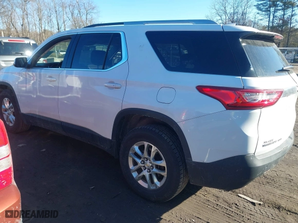 2018 Chevrolet Traverse LT Cloth with VIN 1GNEVGKW3JJ159356, listed as a IAAI auction lot 41430477 with 57,541 mi miles. Bid and sale history available at carsss.com. Image 14.