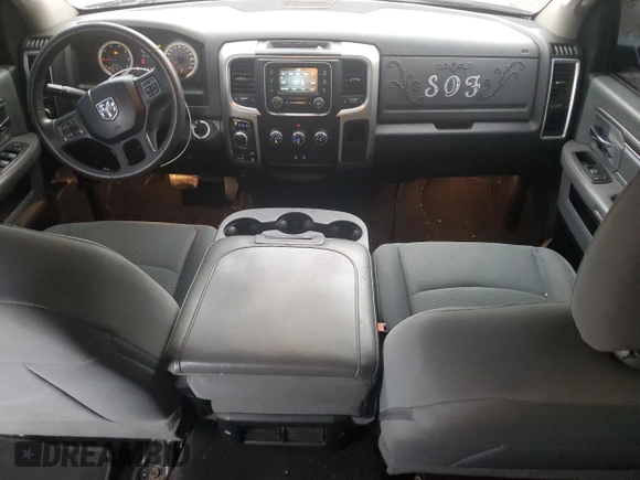 2014 Ram 1500 Big Horn z VIN 1C6RR7LT4ES475102, wystawiony jako Copart lot #58693015 z przebiegiem 128 829 mil mil oraz Szkoda całkowita • Salvage title. Historia ofert i sprzedaży dostępna na DreamBid. Obrazek 8.