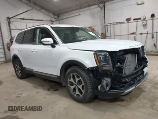 2020 Kia Telluride EX z VIN 5XYP3DHC5LG020089, wystawiony jako IAAI lot #41890001 z przebiegiem 87 396 mil mil oraz . Historia ofert i sprzedaży dostępna na DreamBid. Obrazek 1.