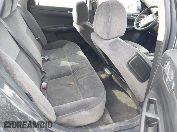 2011 Chevrolet Impala LS Retail with VIN 2G1WA5EK8B1257647, listed as a IAAI auction lot 41595249 with 151,497 mi miles and . Bid and sale history available at DreamBid. Image 8.