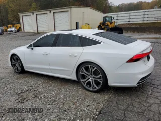 2019 Audi A7 Prestige with VIN WAUV2BF20KN113714, listed as a Copart auction lot 80414724 with 90,797 mi miles and Salvage Title. Bid and sale history available at carsss.com. Image 2.