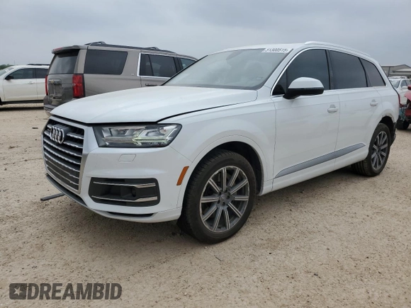 2018 Audi Q7 Premium Plus с VIN WA1LHAF73JD014107, выставлен на аукционе Copart как лот 51300515 с пробегом 104 779 миль миль и Списание • Salvage title. История ставок и продаж доступна на DreamBid. Изображение 1.