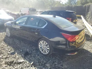 2015 Acura RLX Tech Pkg with VIN JH4KC1F5XFC000005, listed as a Copart auction lot 75747444 with 84,634 mi miles and Salvage Title. Bid and sale history available at carsss.com. Image 2.