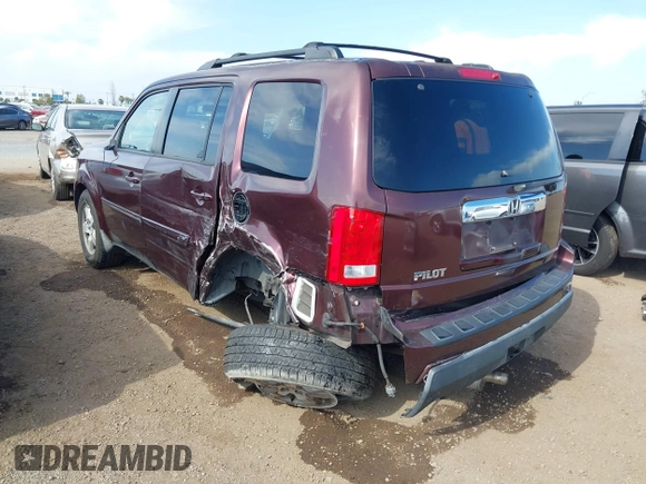 2010 Honda Pilot EX with VIN 5FNYF3H48AB001541, listed as a IAAI auction lot 41990756 with 171,618 mi miles and . Bid and sale history available at carsss.com. Image 3.