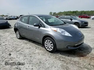 2015 Nissan LEAF S with VIN 1N4AZ0CP7FC330279, listed as a Copart auction lot 51583175 with 62,617 mi miles and Salvage Title. Bid and sale history available at DreamBid. Image 11.
