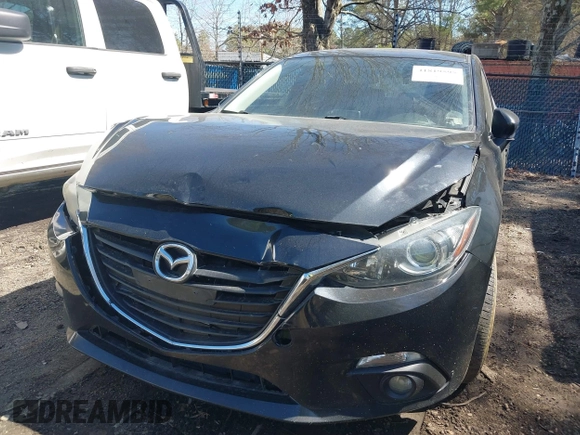 2015 Mazda 3 i Touring with VIN JM1BM1L7XF1246035, listed as a IAAI auction lot 41819595 with 124,535 mi miles and . Bid and sale history available at carsss.com. Image 6.