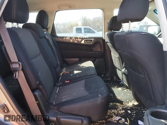 2017 Nissan Pathfinder SV with VIN 5N1DR2MM5HC904433, listed as a Copart auction lot 49607565 with 126,448 mi miles and Clean Title. Bid and sale history available at carsss.com. Image 11.