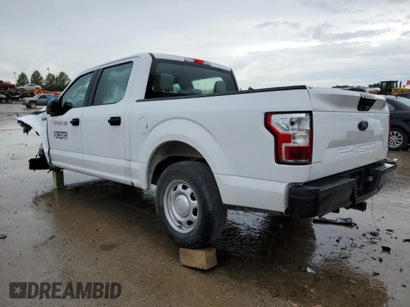 2020 Ford F-150 XL with VIN 1FTEW1CB2LKD52559, listed as a Copart auction lot 54760084 with 23,403 mi miles and Salvage Title. Bid and sale history available at carsss.com. Image 2.
