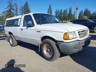 2002 Ford Ranger XL with VIN 1FTYR10U72PA40622, listed as a IAAI auction lot 42042388 with 237,711 mi miles. Bid and sale history available at carsss.com. Image 1.