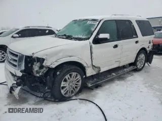 2013 Ford Expedition Limited с VIN 1FMJU1K59DEF62622, выставлен на аукционе Copart как лот 87526865 с пробегом 155 960 миль миль и На запчасти • Non repairable. История ставок и продаж доступна на DreamBid. Изображение 1.
